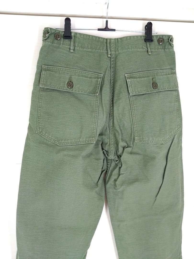 orSlow ファティーグパンツ 日本製 オリーブ ベイカーパンツ ミリタリー