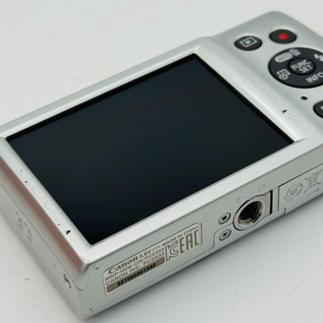 【動作確認済】Canon IXY 200 シルバー 光学8倍ズーム