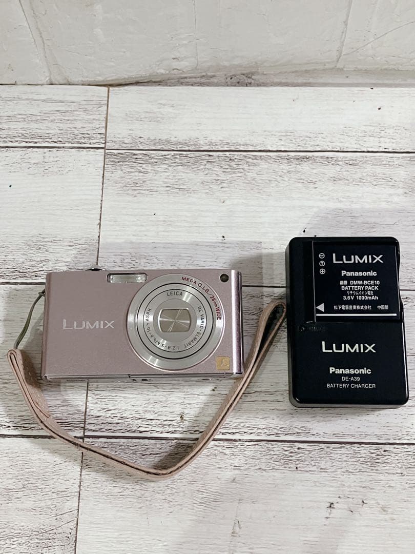 Panasonic DMC-FX33ピンク コンパクトデジタルカメラ