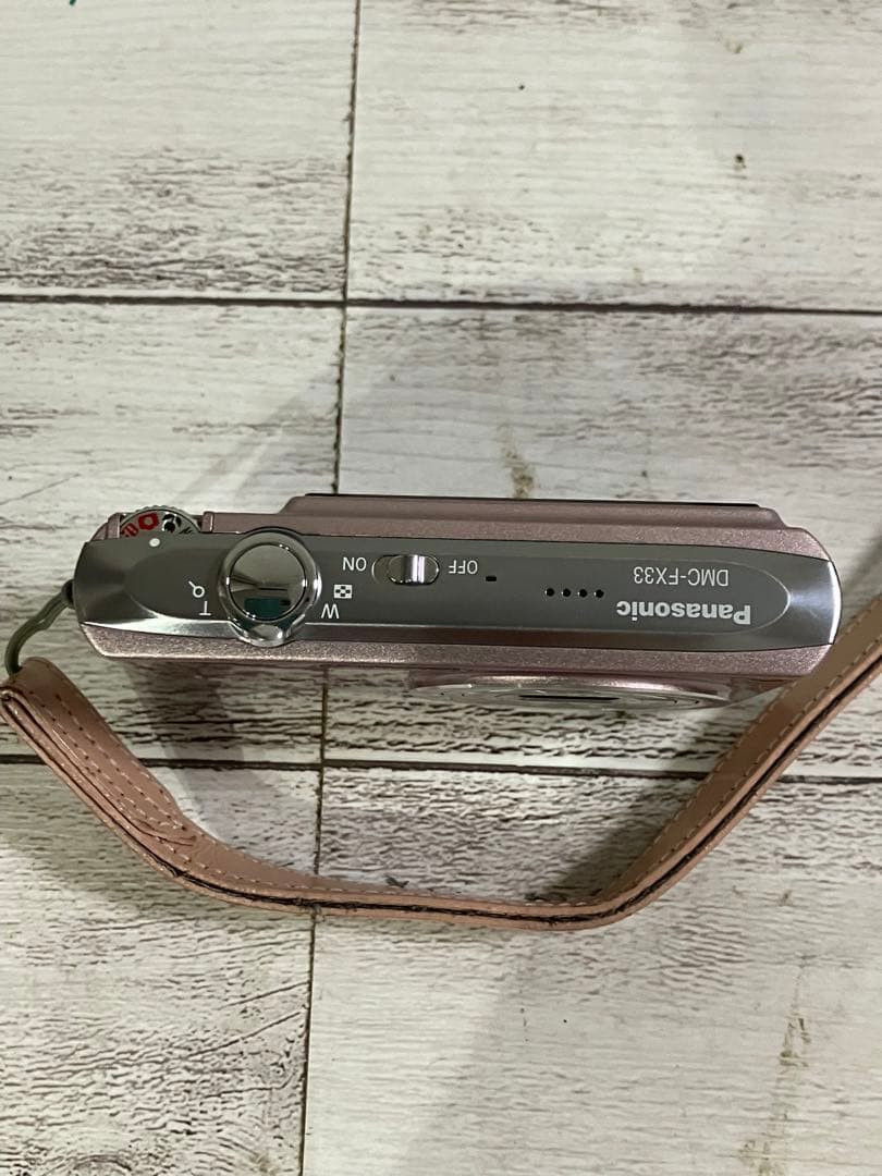 Panasonic DMC-FX33ピンク コンパクトデジタルカメラ