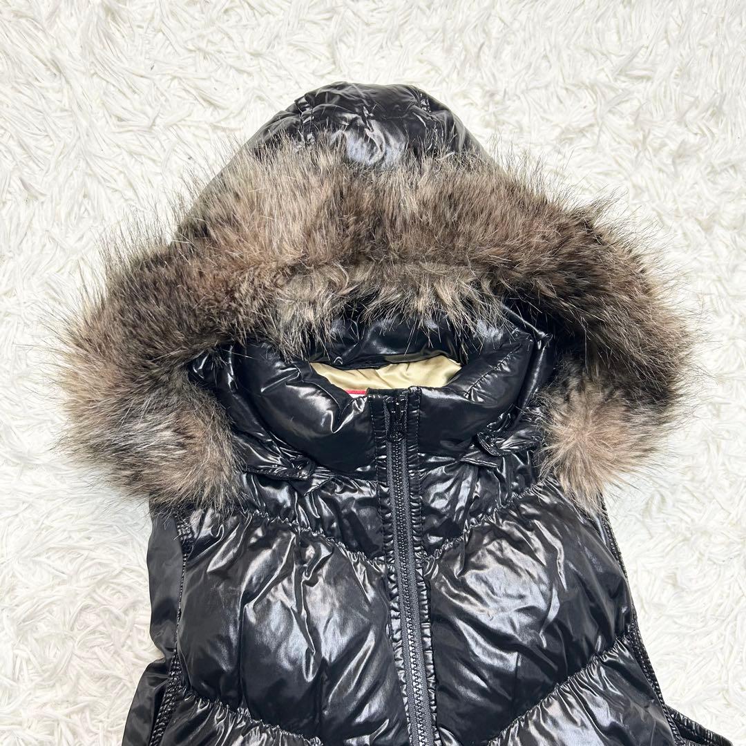 超希少 old gap 40th 40周年 ダウンベスト ファー y2k お兄系