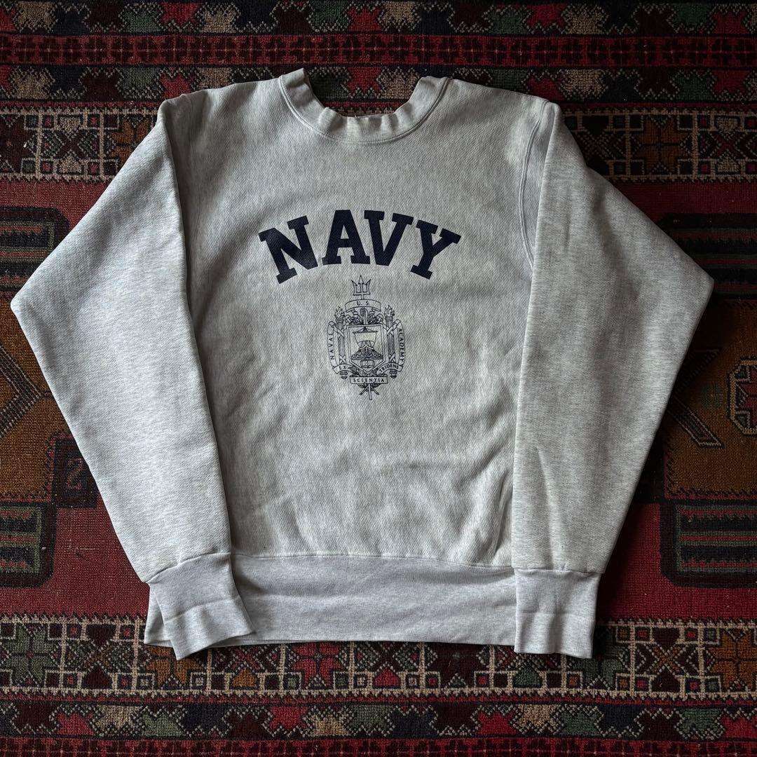 90s usnavy リバースウィーブ　2トーン