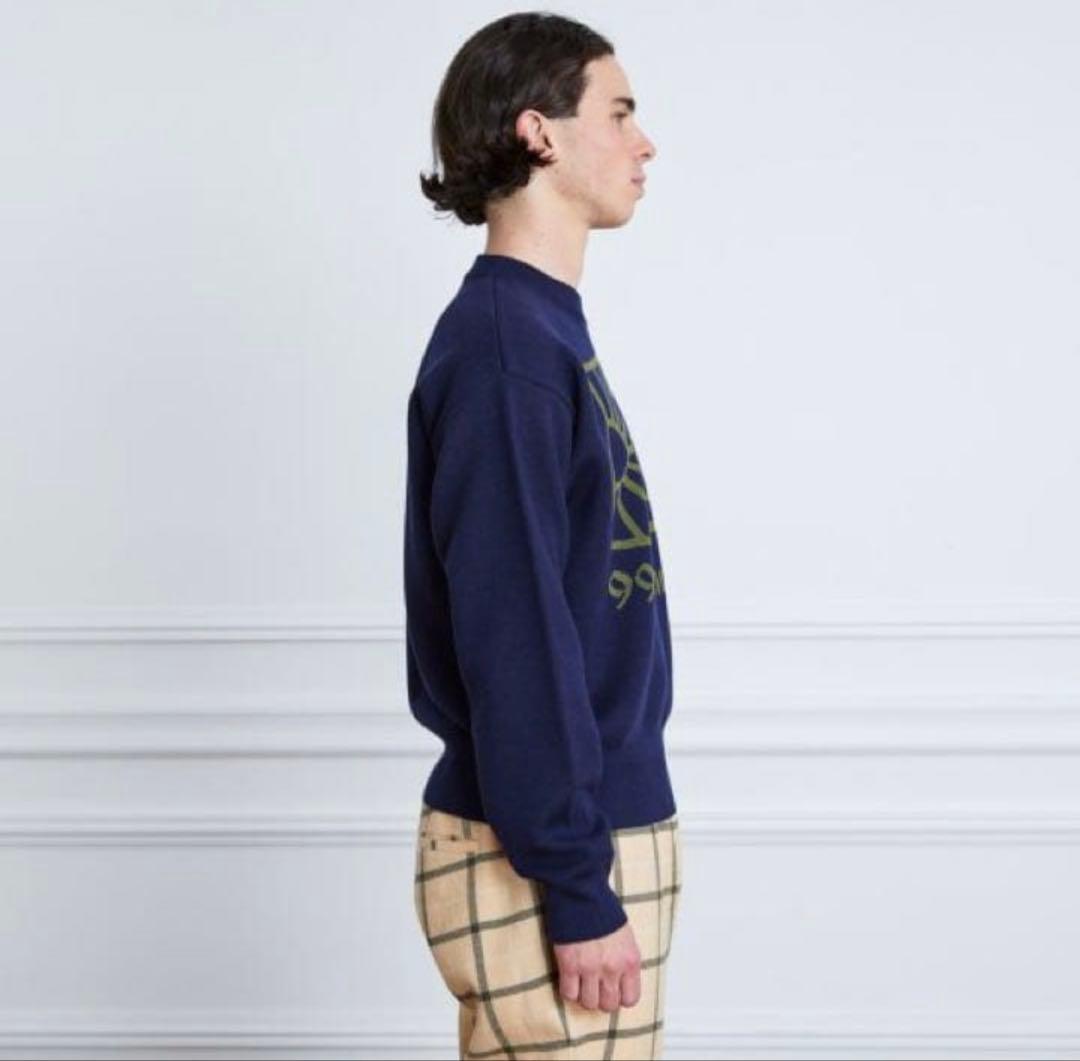 Rassvet ウール ニット セーター　L ネイビー