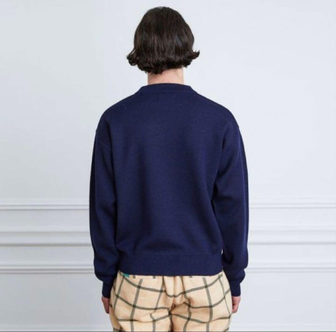 Rassvet ウール ニット セーター　L ネイビー