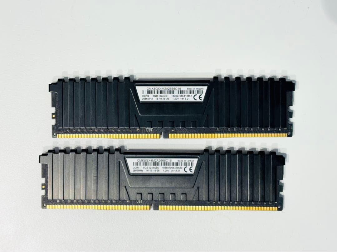 Vengeance LPX DDR4 メモリー 8GB 2枚セット
