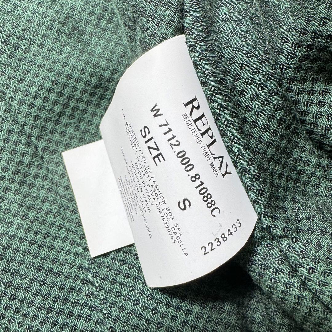 リプレイ REPLAY カウレザー 八の字ライダース シングル Sサイズ