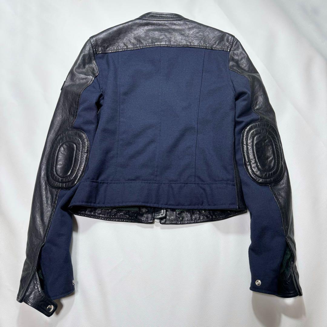 リプレイ REPLAY カウレザー 八の字ライダース シングル Sサイズ