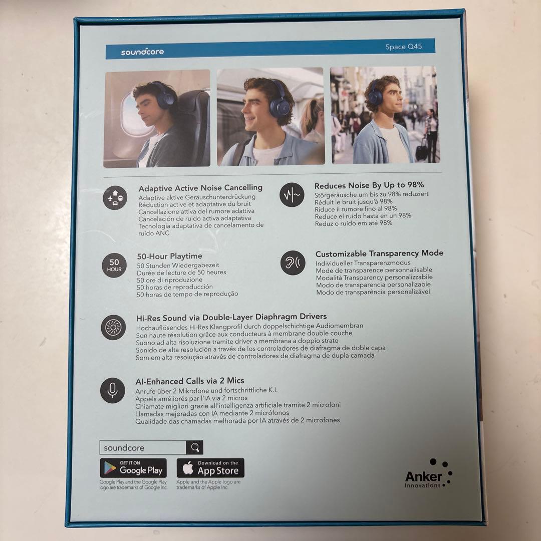 Soundcore Space Q45 ワイヤレスヘッドフォン