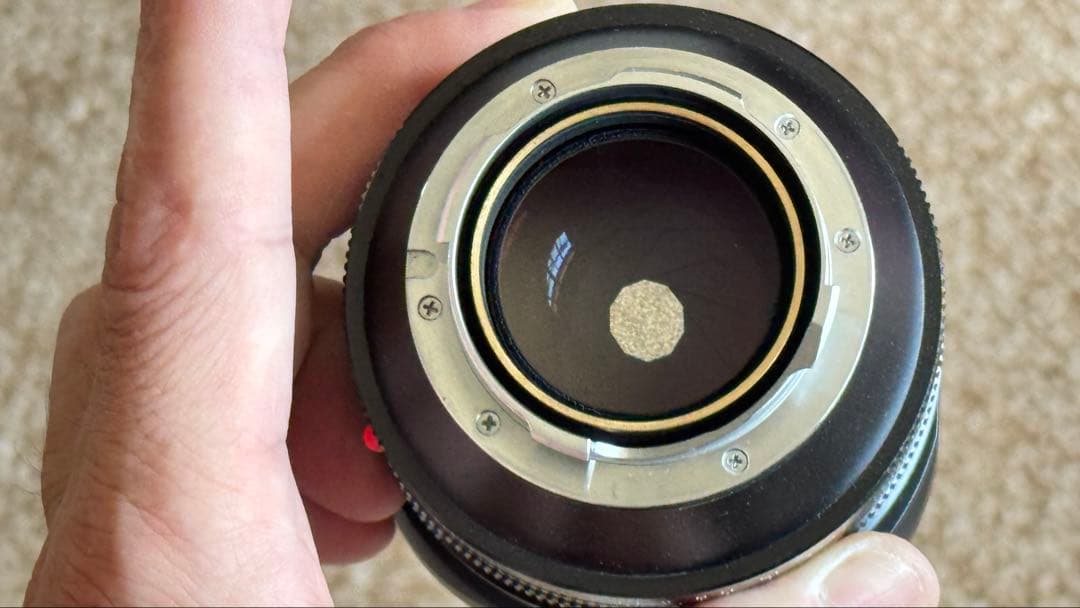 そら豆優遇なしLeica M-ノクティルックス 50mm F1. 純正UV付