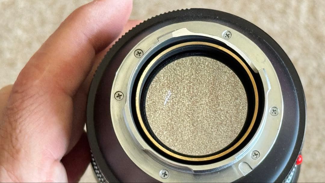 そら豆優遇なしLeica M-ノクティルックス 50mm F1. 純正UV付