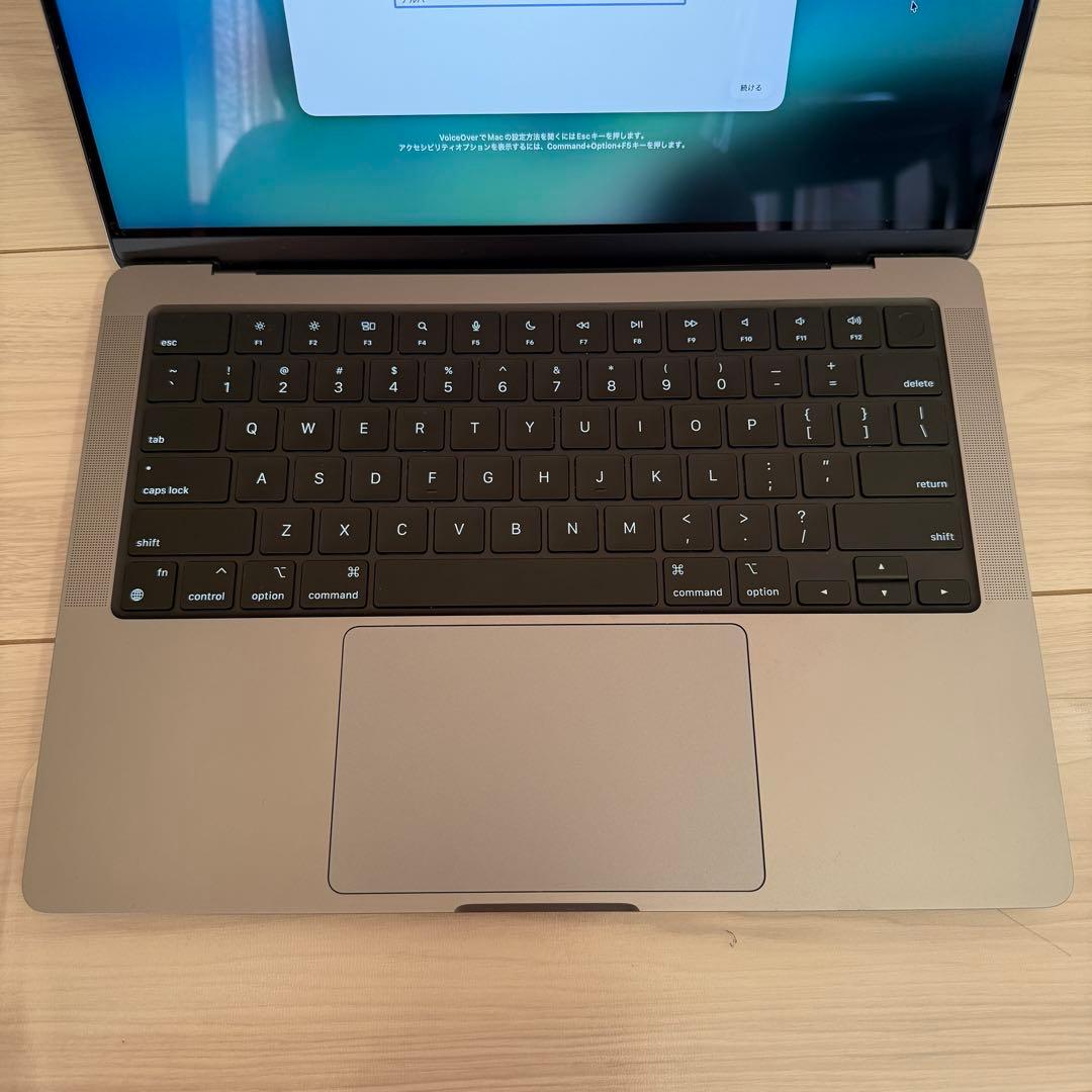 MacBook Pro 14インチ　スペースグレー 16GB 512GB US
