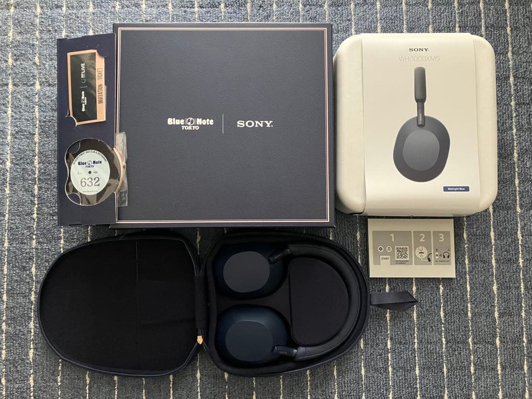 SONY WH-1000XM5 ミッドナイトブルー