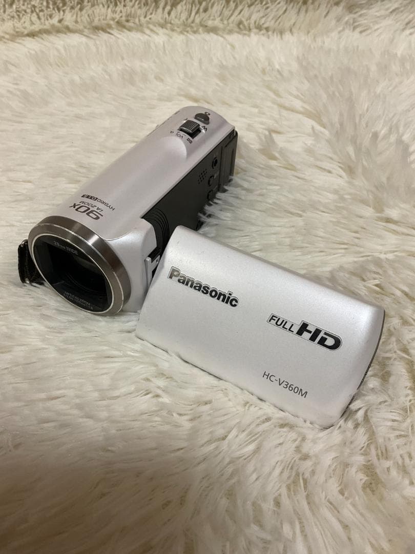 【簡易動作確認済】Panasonic HC-V360M ビデオカメラ2015年製