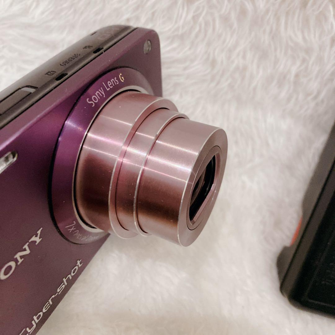 【希少】SONY サイバーショット DSC-WX10 パープル 紫 ジャンク