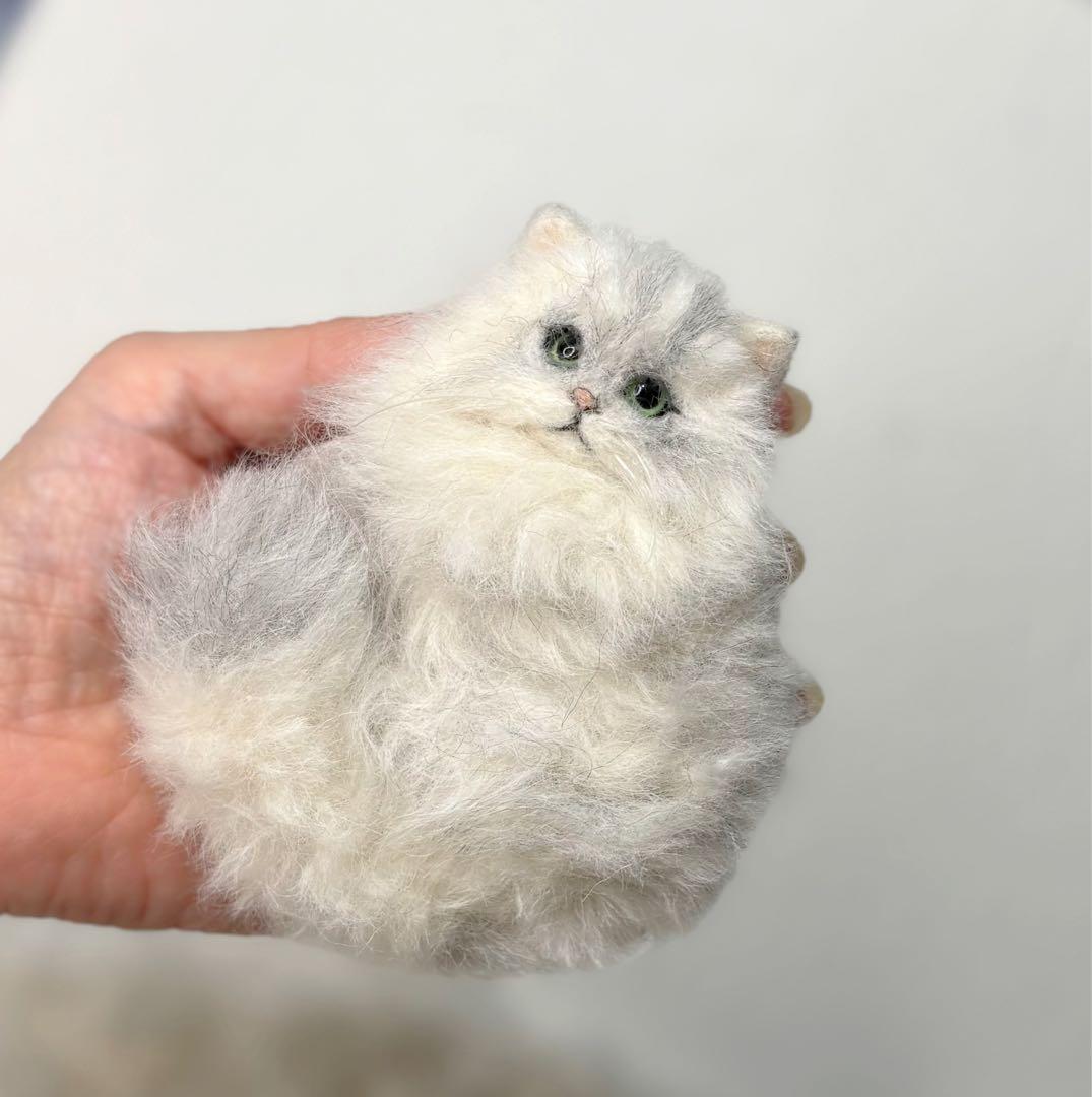 羊毛フェルト猫オーダーページ