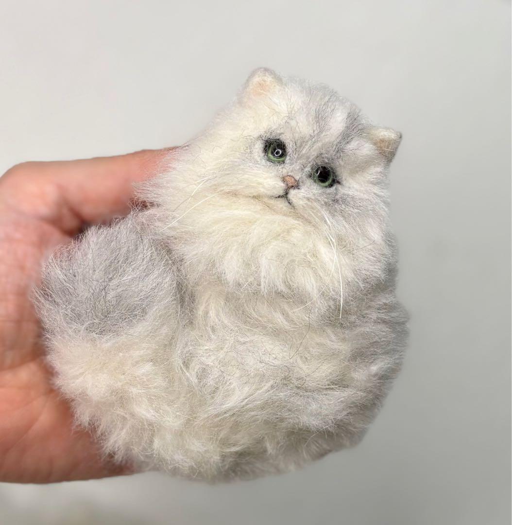 羊毛フェルト猫オーダーページ