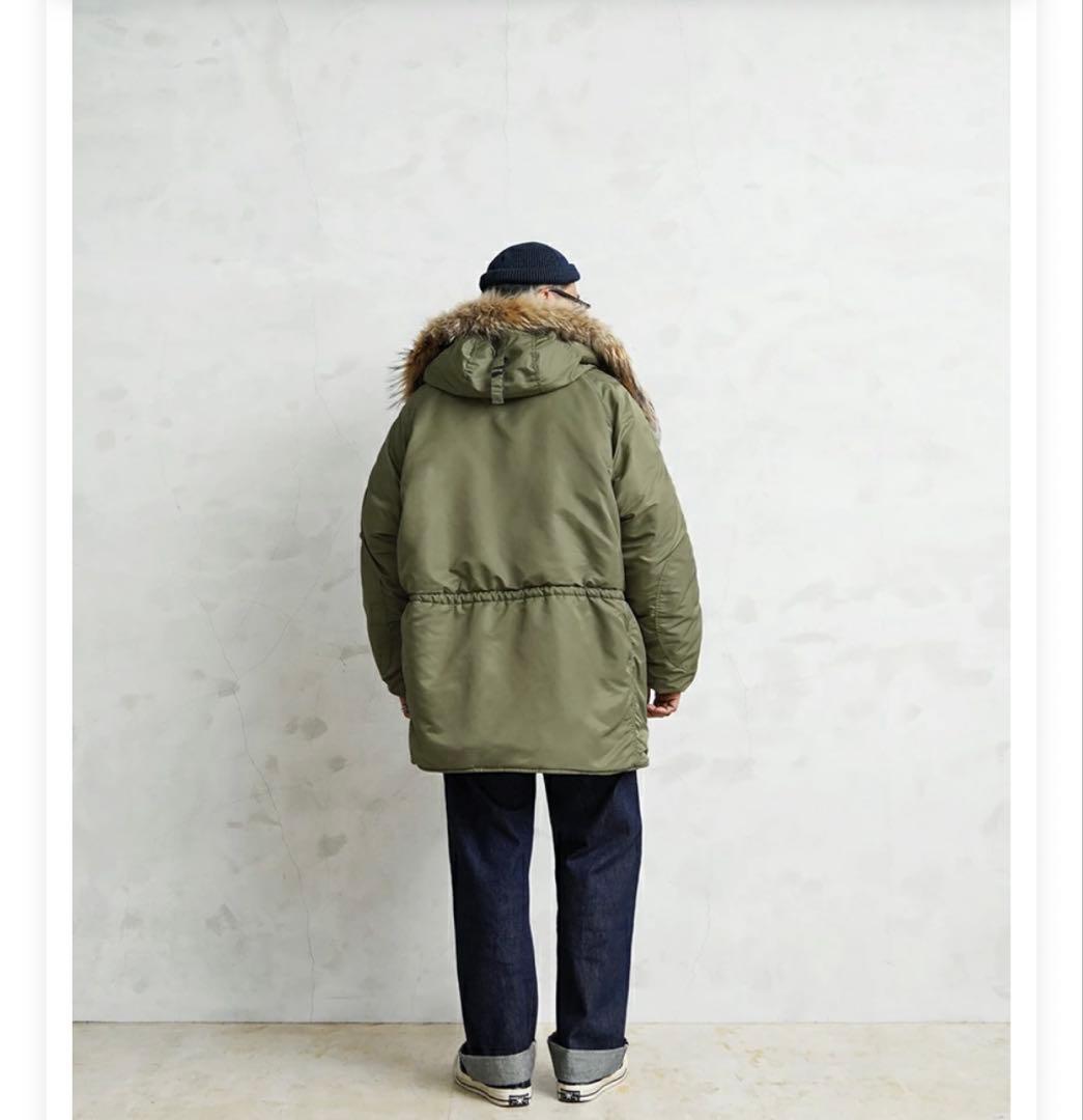 美品着用2.3回　ワイパーインクN-3ジャケット