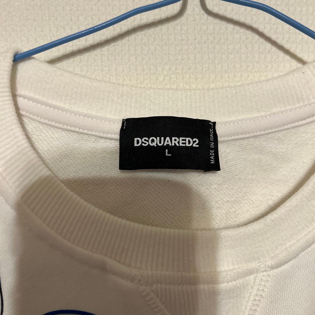 激レアDSQUARED2 パッチデザイン スウェット L