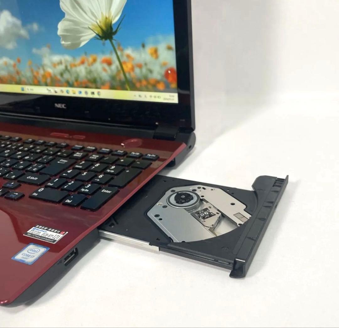 マウス付きNEC ノートパソコンWin11 SSD512GB メモリ8GB