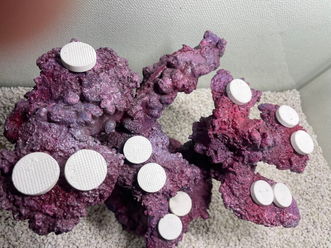 【送料無料】人工ライブロック　PHR21／12穴加工　アク抜き済み安心塗料使用