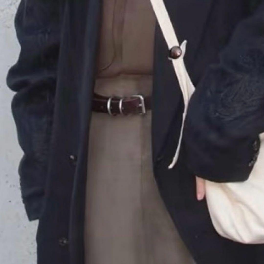 maison margiela アシメトリー　レザーベルト