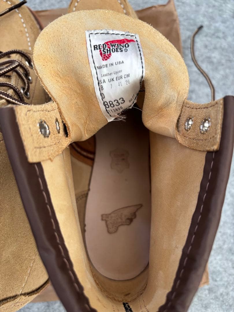 RED WING 6-INCH CLASSIC MOC 8 美品