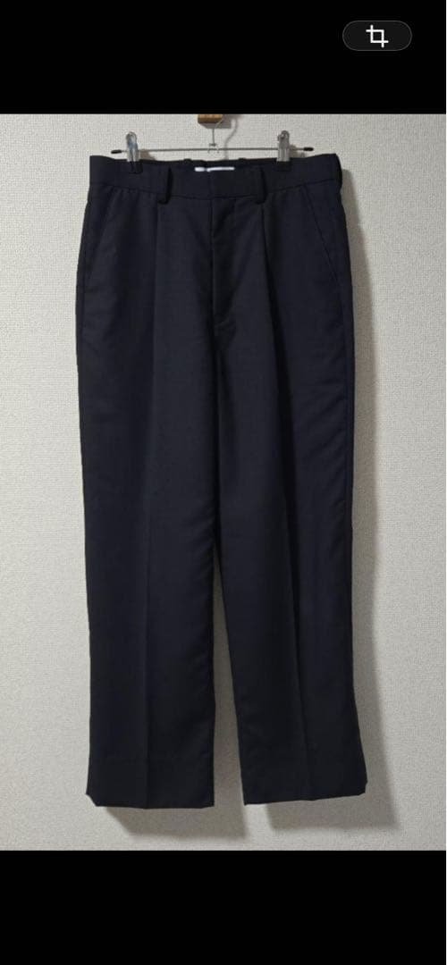 Cornier Super160’s Wool/KIDMOHAIR SLACKS