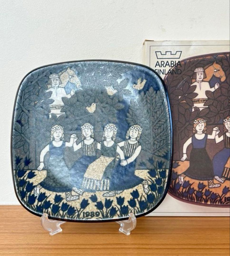ARABIA/アラビア Kalevala/カレワラ 1989年 イヤープレート