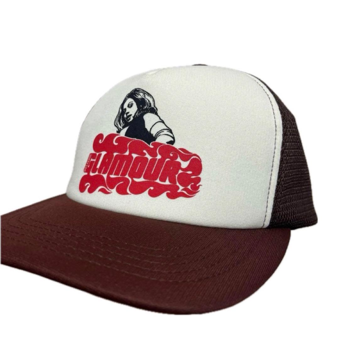 ヒステリックグラマー　キャップ　ブラウン