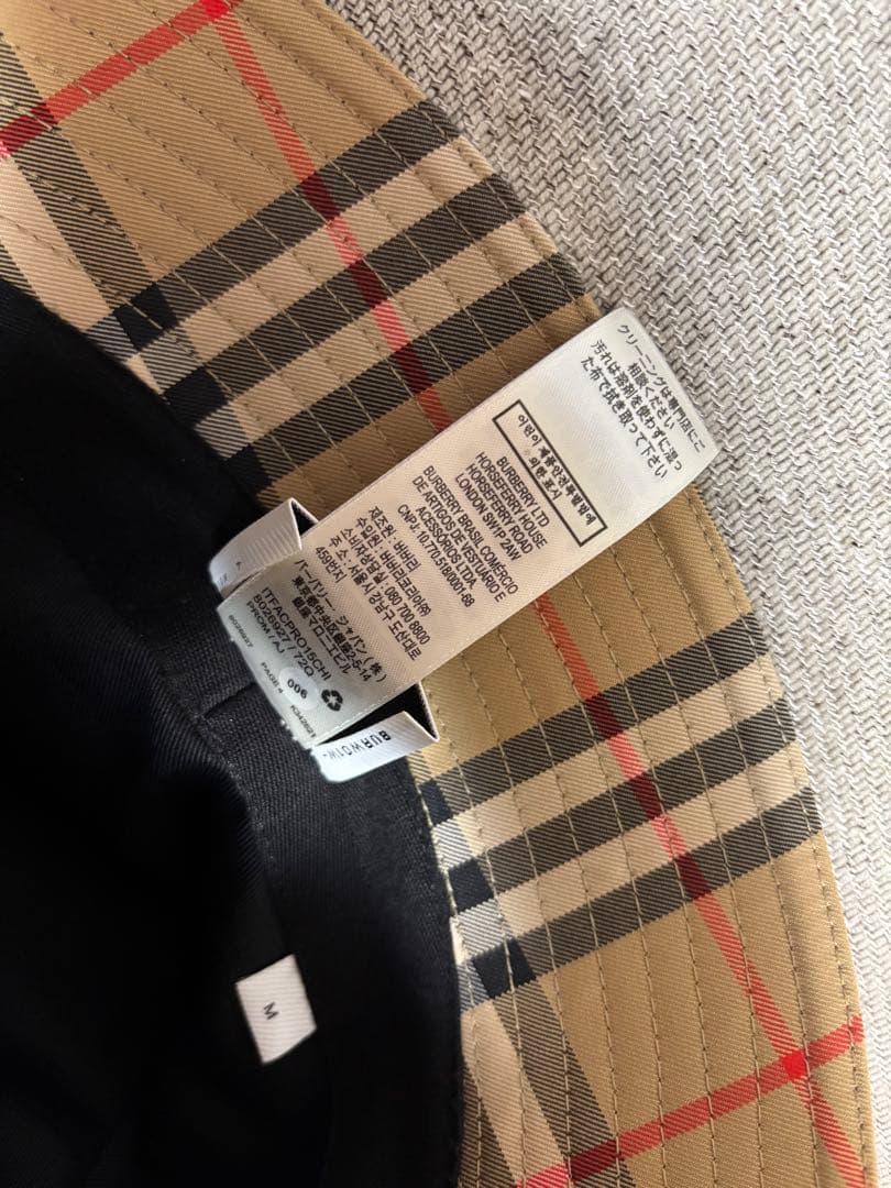 BURBERRYバケットハット