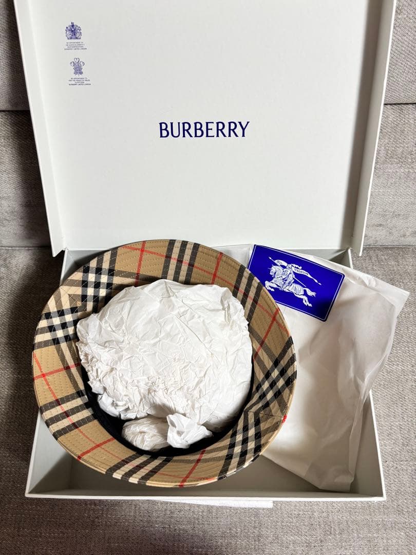 BURBERRYバケットハット