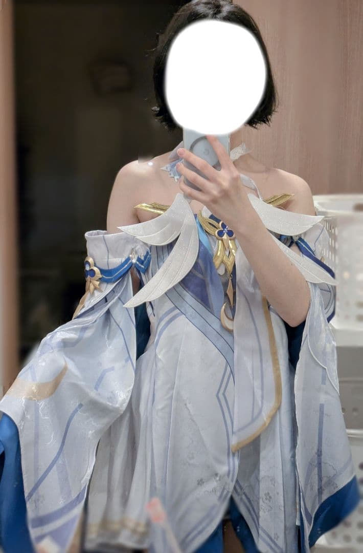 原神 コロンビーナ 少女 コスプレ Mサイズ 漫屋小铺製