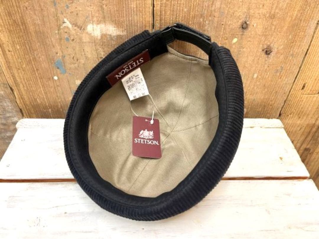 Stetson ステットソン フィッシャーマンキャップ BK-58cm/日本製