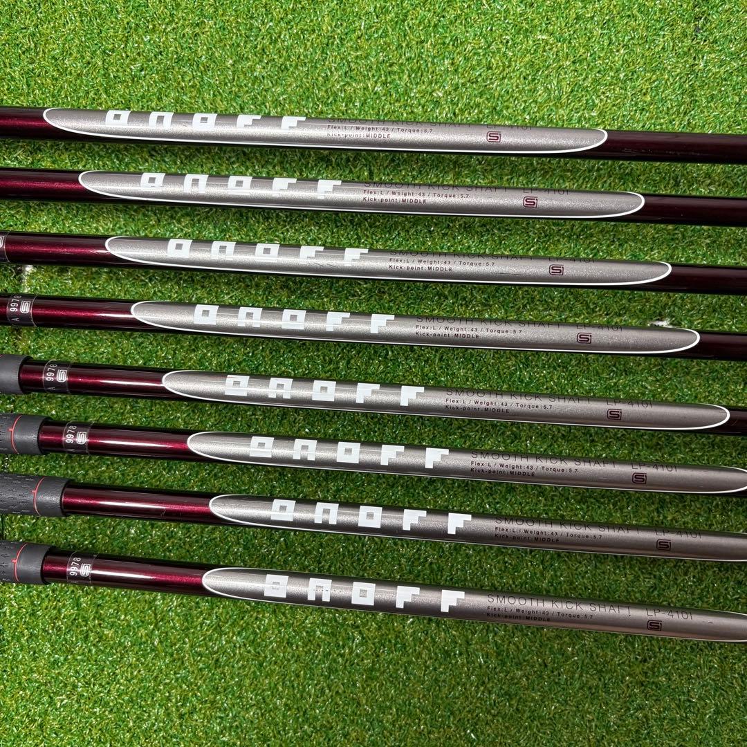 希少　オノフレディース　8本アイアンセット LP-410I flex L