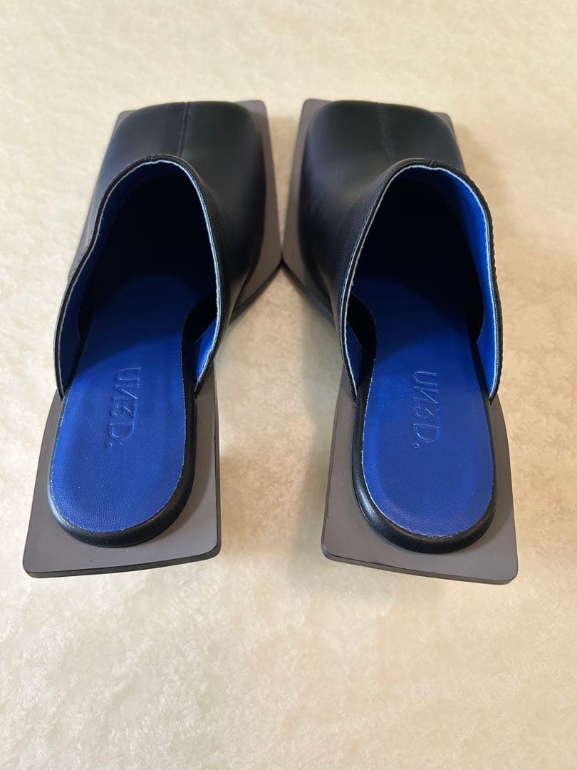 美品★ WIDE SQUARE MULE / ワイドスクエアミュール