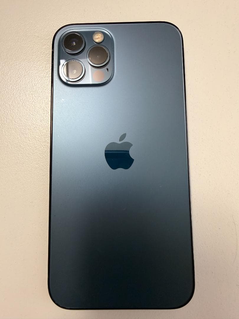 【美品】iPhone 12 Pro 256GB パシフィックブルー SIMフリー
