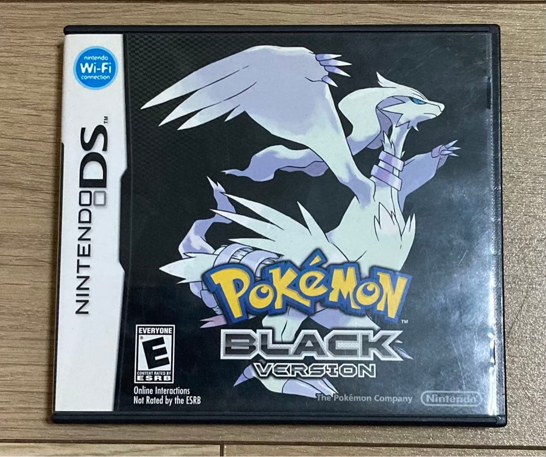【値下げしました】ポケットモンスター ブラック 北米版　※ジャンク品の可能性有