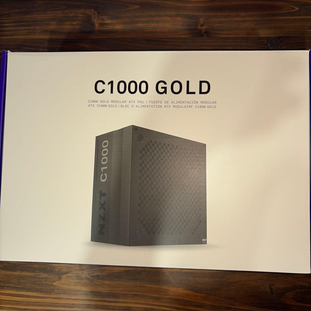 NZXT C1000 GOLD BLACK 中古動作品