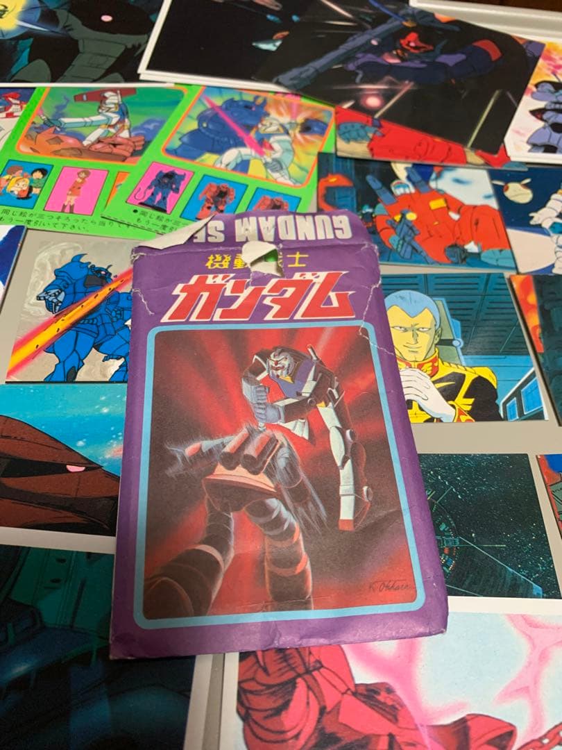 昭和　機動戦士ガンダムカード　袋付き