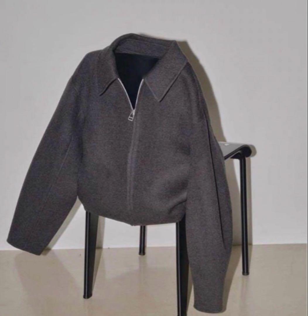 【美品】TODAYFULトゥデイフル　ウールブルゾンジャケット