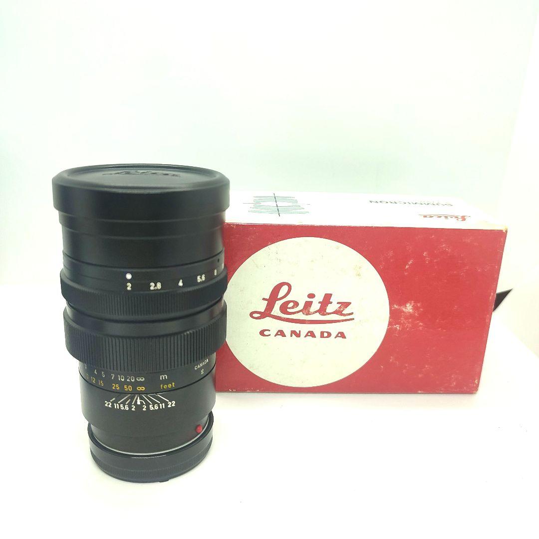 LEICA SUMMICRON 90mm f2 外観美品です 作例あり