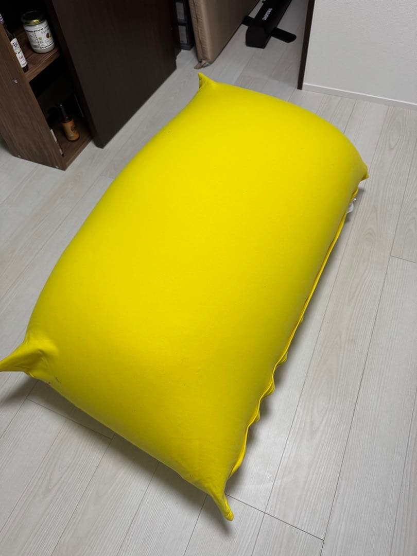 Yogibo プレミアム ビーズクッション イエロー