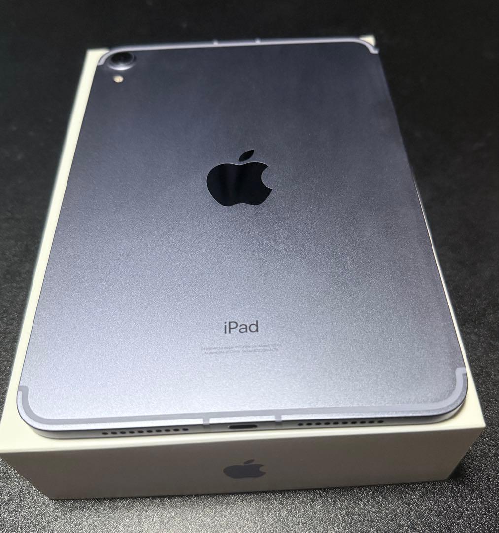 iPad mini 第6世代　Wi-Fi セルラーモデル　64GB 美品　87%