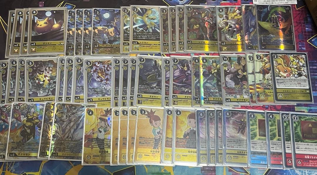 サクヤモンデッキ スリーブ クズハモン等デッキパーツ付き