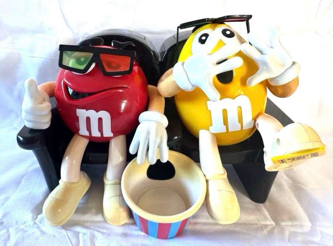 M&M's チョコレートディスペンサー 3Dムービー カウチ 黒限定レアカラー