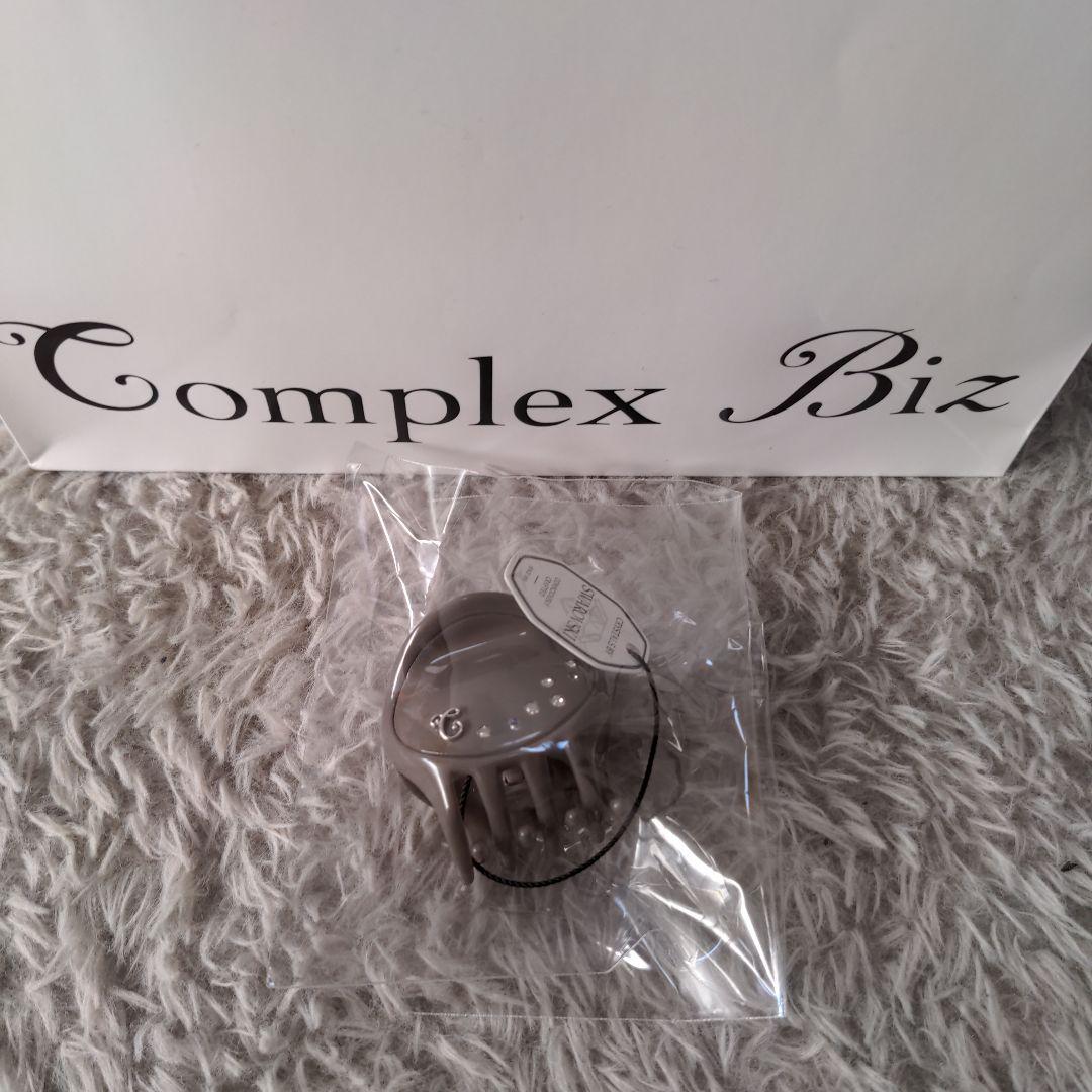 コンプレックスビズ　ドロップクリップ　スワロフスキー