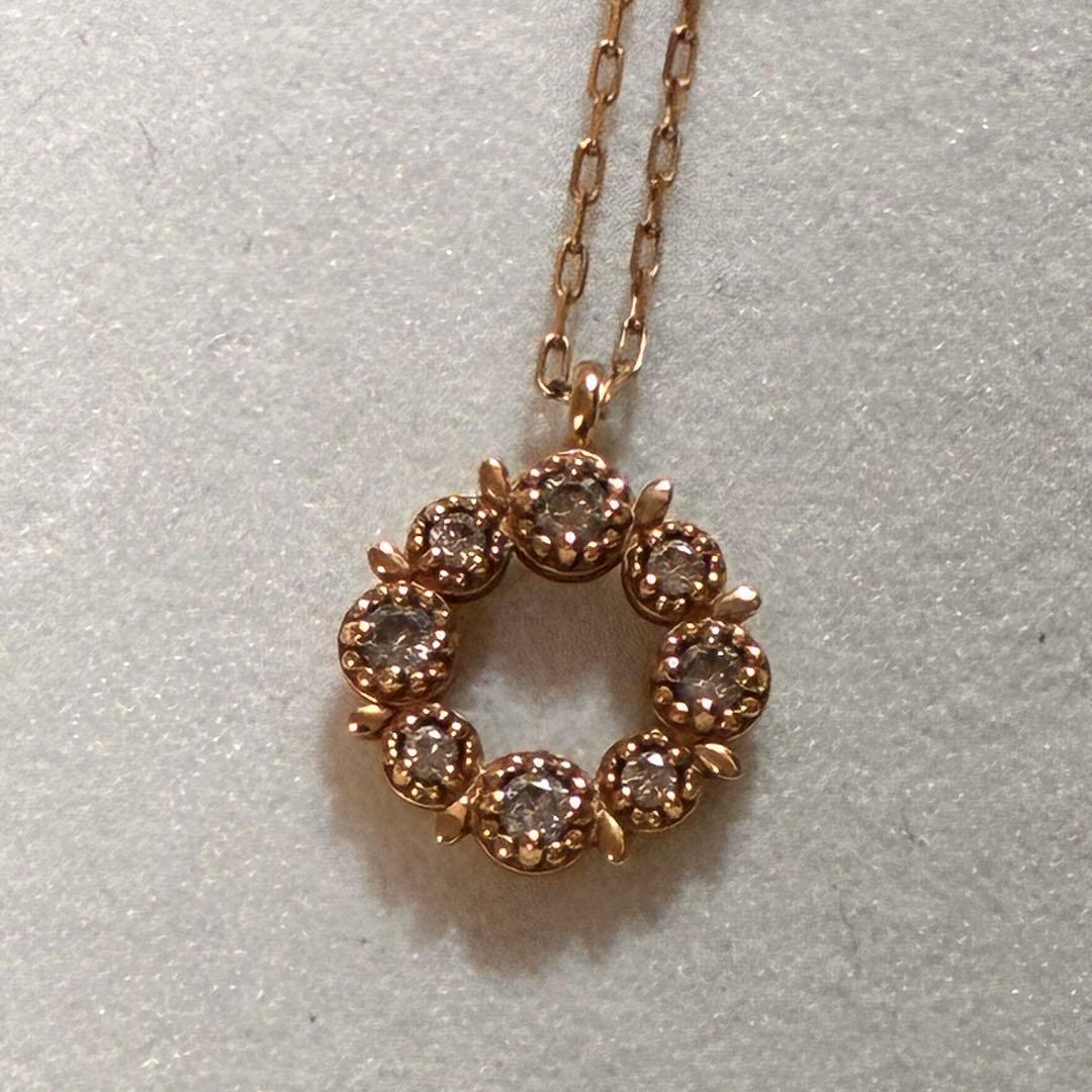 週末限定価格！オデュース4℃　K10ネックレス