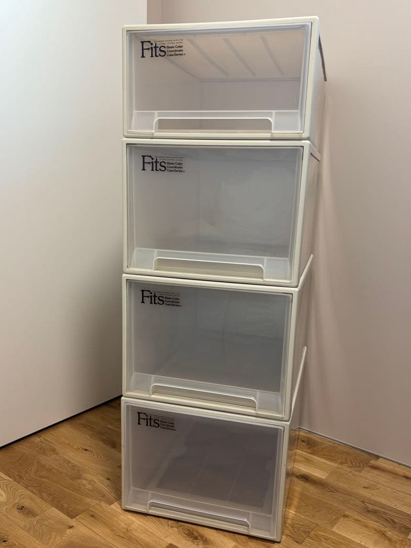 Fits 衣類収納ケース（4個）