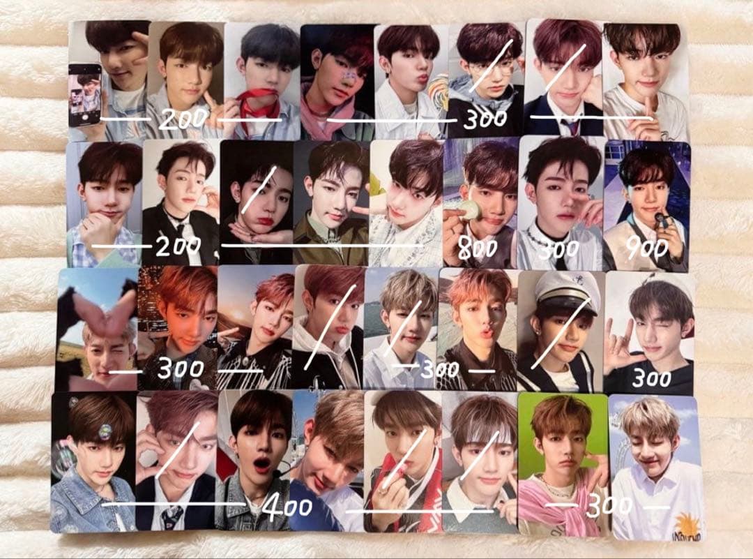 ZEROBASEONE ゼベワン ジャンハオ トレカ まとめ売り