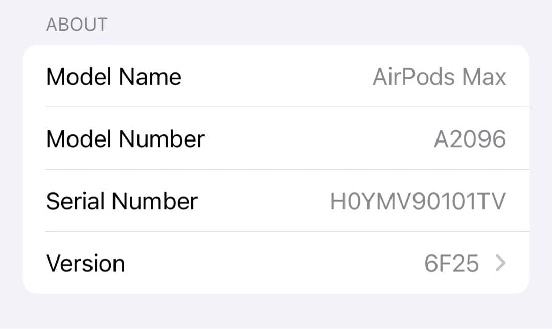 AirPods Max 第一世代